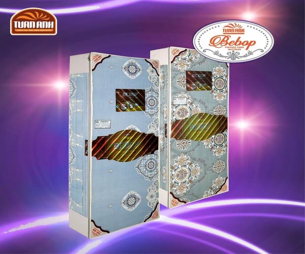 Đệm bông ép Bebop chống khuẩn được sản xuất trên dây truyền công nghệ của Hàn Quốc.
